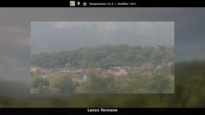 immagine della webcam nei dintorni di Cantoira: webcam Lanzo Torinese