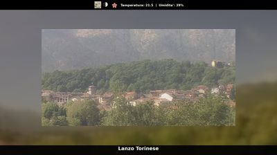 immagine della webcam nei dintorni di Lemie: webcam Lanzo Torinese