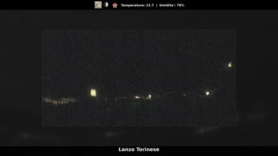 immagine della webcam nei dintorni di Rocca Canavese: webcam Lanzo Torinese