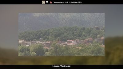 immagine della webcam nei dintorni di Viù: webcam Lanzo Torinese