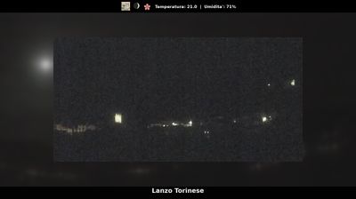 immagine della webcam nei dintorni di Forno Alpi Graie: webcam Lanzo Torinese