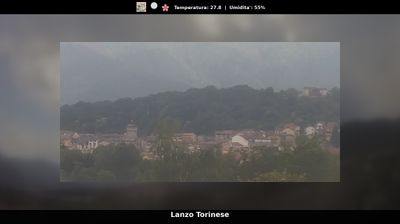 immagine della webcam nei dintorni di Torino Caselle: webcam Lanzo Torinese