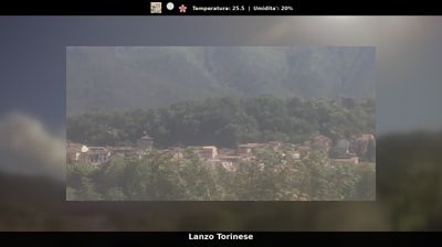 immagine della webcam nei dintorni di Torino Bric della Croce: webcam Lanzo Torinese