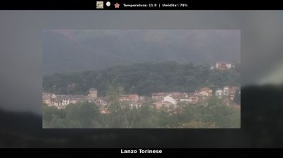 immagine della webcam nei dintorni di Torino Bric della Croce: webcam Lanzo Torinese