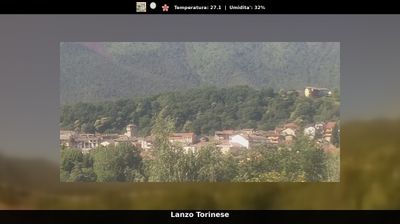 immagine della webcam nei dintorni di Mezzenile: webcam Lanzo Torinese