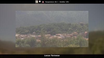 immagine della webcam nei dintorni di San Francesco al Campo: webcam Lanzo Torinese