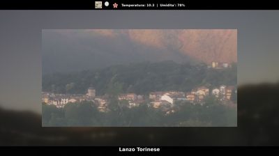 immagine della webcam nei dintorni di Balme: webcam Lanzo Torinese