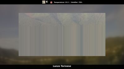 immagine della webcam nei dintorni di Forno Canavese: webcam Lanzo Torinese