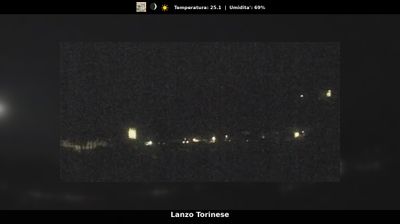 immagine della webcam nei dintorni di Torino Bric della Croce: webcam Lanzo Torinese
