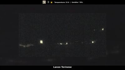 immagine della webcam nei dintorni di Torino Bric della Croce: webcam Lanzo Torinese