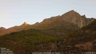 Preview delle webcam di Noasca › Nord