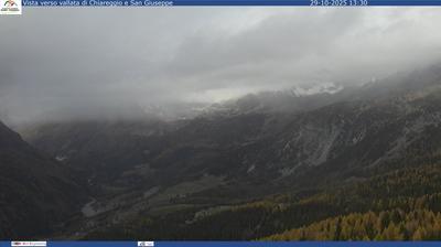 Preview delle webcam di Chiesa in Valmalenco