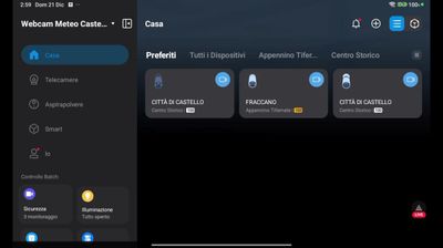 immagine della webcam nei dintorni di Cortona: webcam Città di Castello