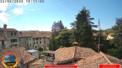 immagine della webcam nei dintorni di Castiglion Fiorentino: webcam Città di Castello