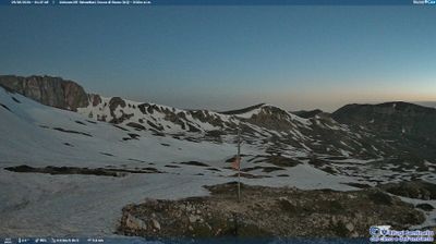 immagine della webcam nei dintorni di Borgorose: webcam Rocca di Mezzo