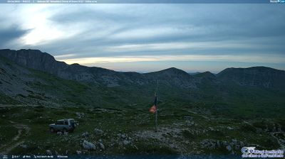 immagine della webcam nei dintorni di Sant'Eusanio Forconese: webcam Rocca di Mezzo