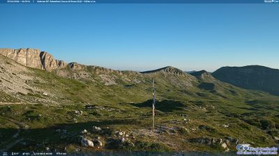 immagine della webcam nei dintorni di Campo Imperatore: webcam Rocca di Mezzo
