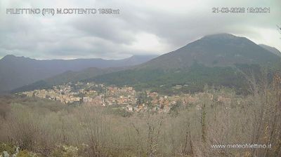 immagine della webcam nei dintorni di Campo Catino: webcam Filettino