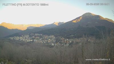 immagine della webcam nei dintorni di Isola del Liri: webcam Filettino