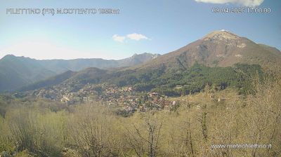 immagine della webcam nei dintorni di Campo Catino: webcam Filettino