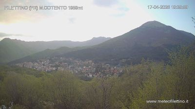 immagine della webcam nei dintorni di Collepardo: webcam Filettino