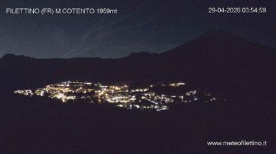 immagine della webcam nei dintorni di Frosinone: webcam Filettino