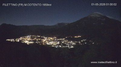immagine della webcam nei dintorni di Sora: webcam Filettino
