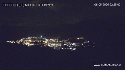 immagine della webcam nei dintorni di Campo Catino: webcam Filettino