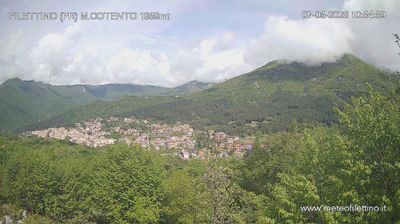 immagine della webcam nei dintorni di Campo Catino: webcam Filettino