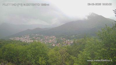 immagine della webcam nei dintorni di Campo Catino: webcam Filettino