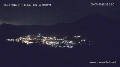 immagine della webcam nei dintorni di Isola del Liri: webcam Filettino