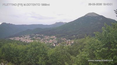 immagine della webcam nei dintorni di Monte Livata: webcam Filettino