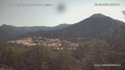 immagine della webcam nei dintorni di Campo Staffi: webcam Filettino