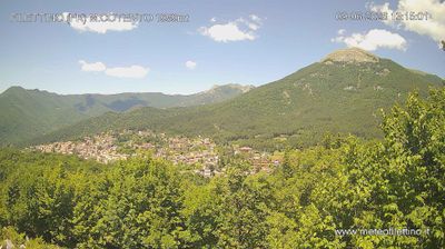 immagine della webcam nei dintorni di Cervara di Roma: webcam Filettino