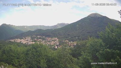 immagine della webcam nei dintorni di Civitella Roveto: webcam Filettino