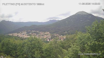 immagine della webcam nei dintorni di Civitella Roveto: webcam Filettino