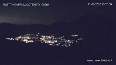 immagine della webcam nei dintorni di Campo Staffi: webcam Filettino