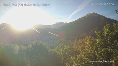 immagine della webcam nei dintorni di Civitella Roveto: webcam Filettino