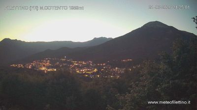 immagine della webcam nei dintorni di Campo Catino: webcam Filettino